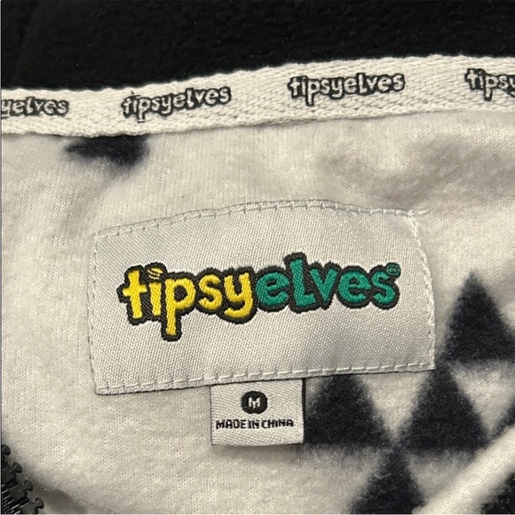 TipsyElves Fleece Onesie - Picture 6 of 7